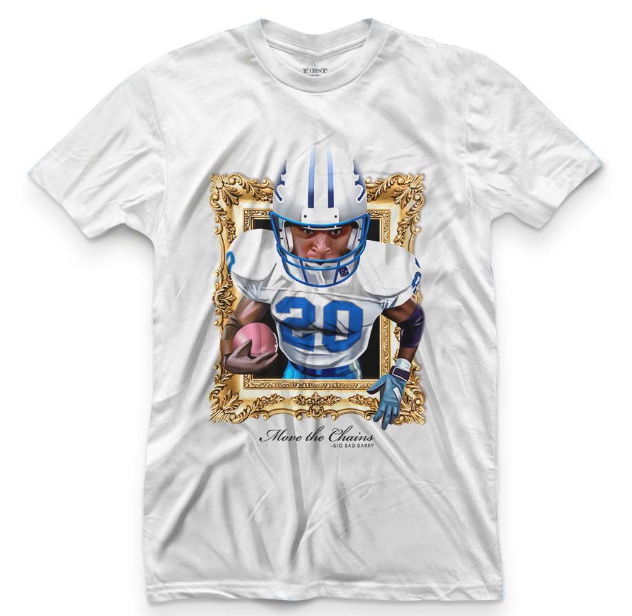 Barry sanders tshirt
