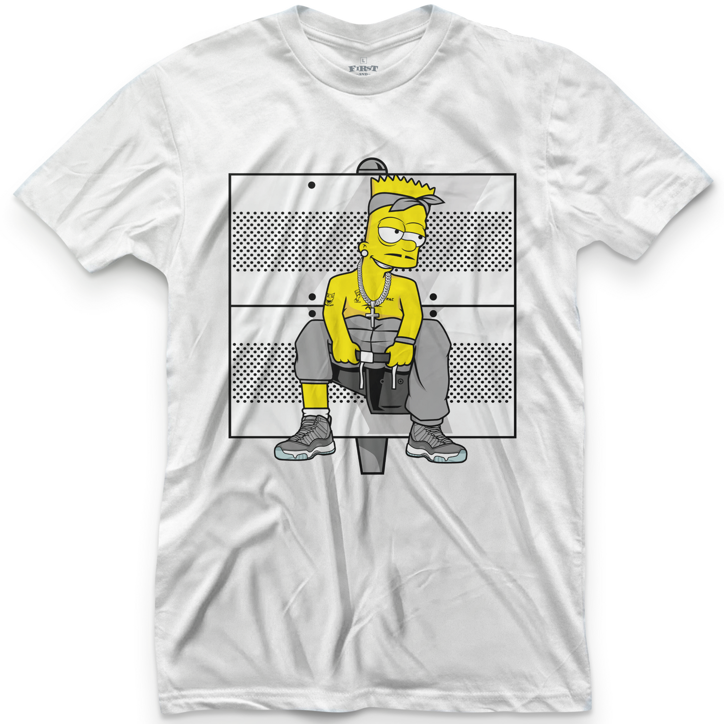 Cool Grey 11's Bart Hoopin Tee