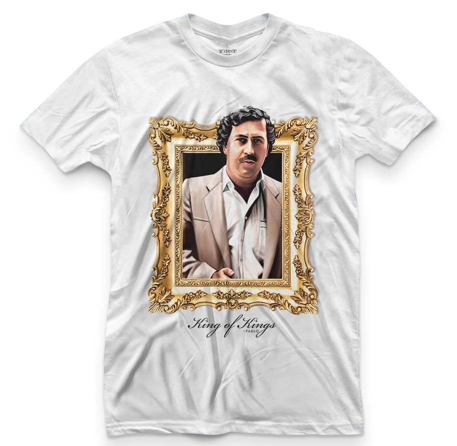 Pablo Escobar Framed Toon Tee