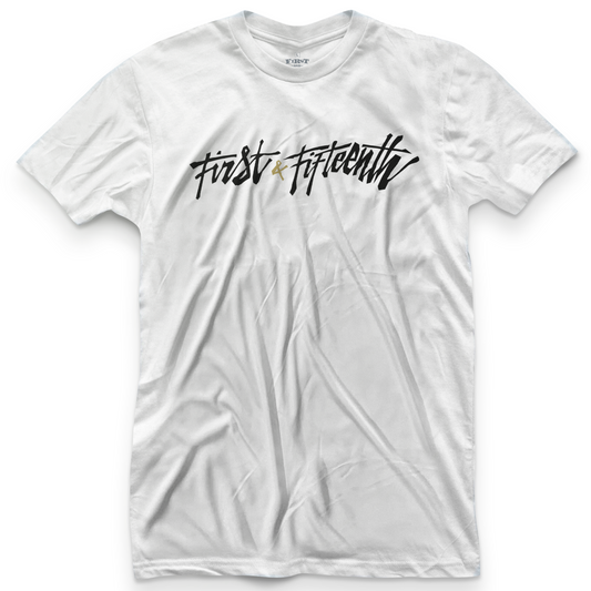 First and Fifteenth Flow Logo Tee