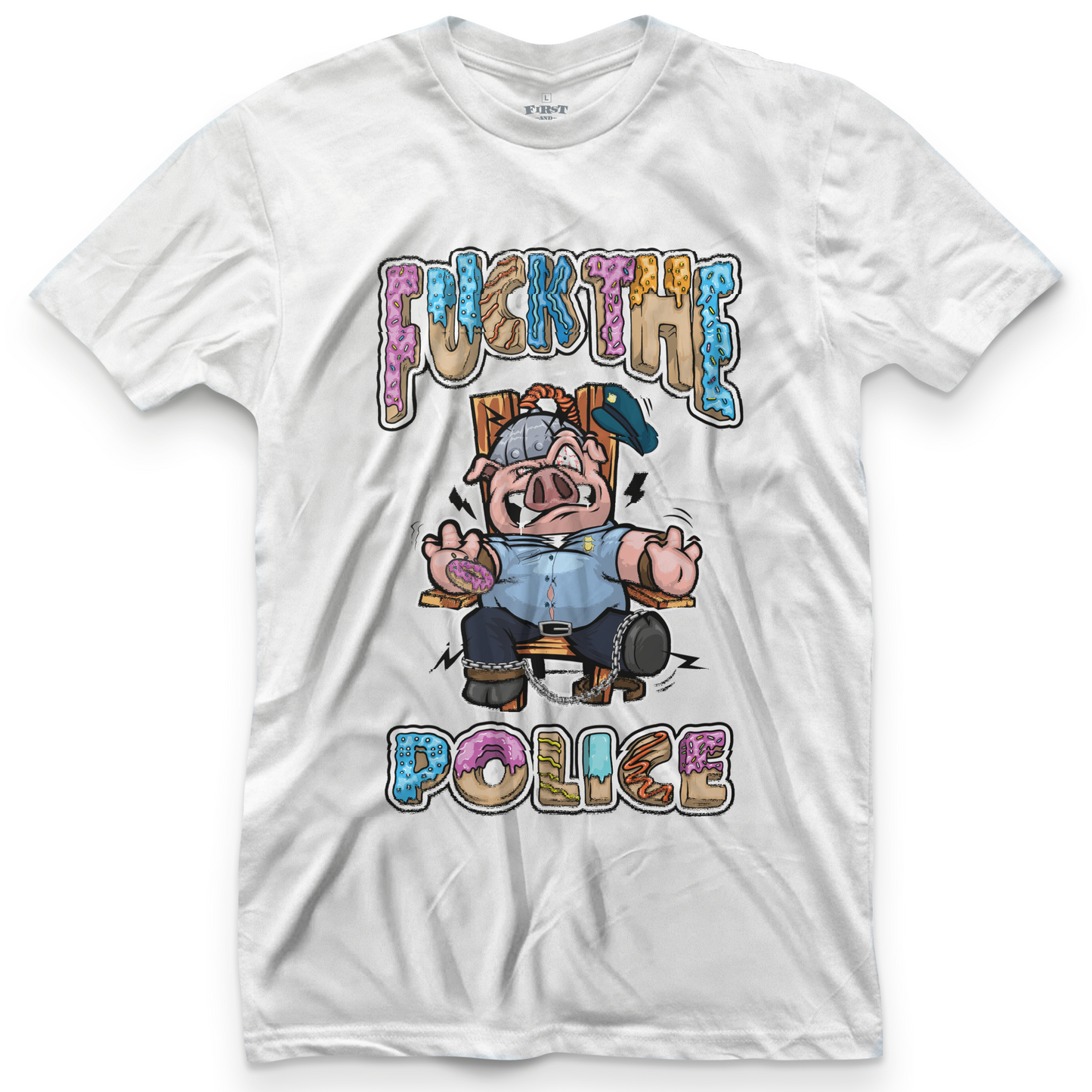 Fuxx The Police Tee