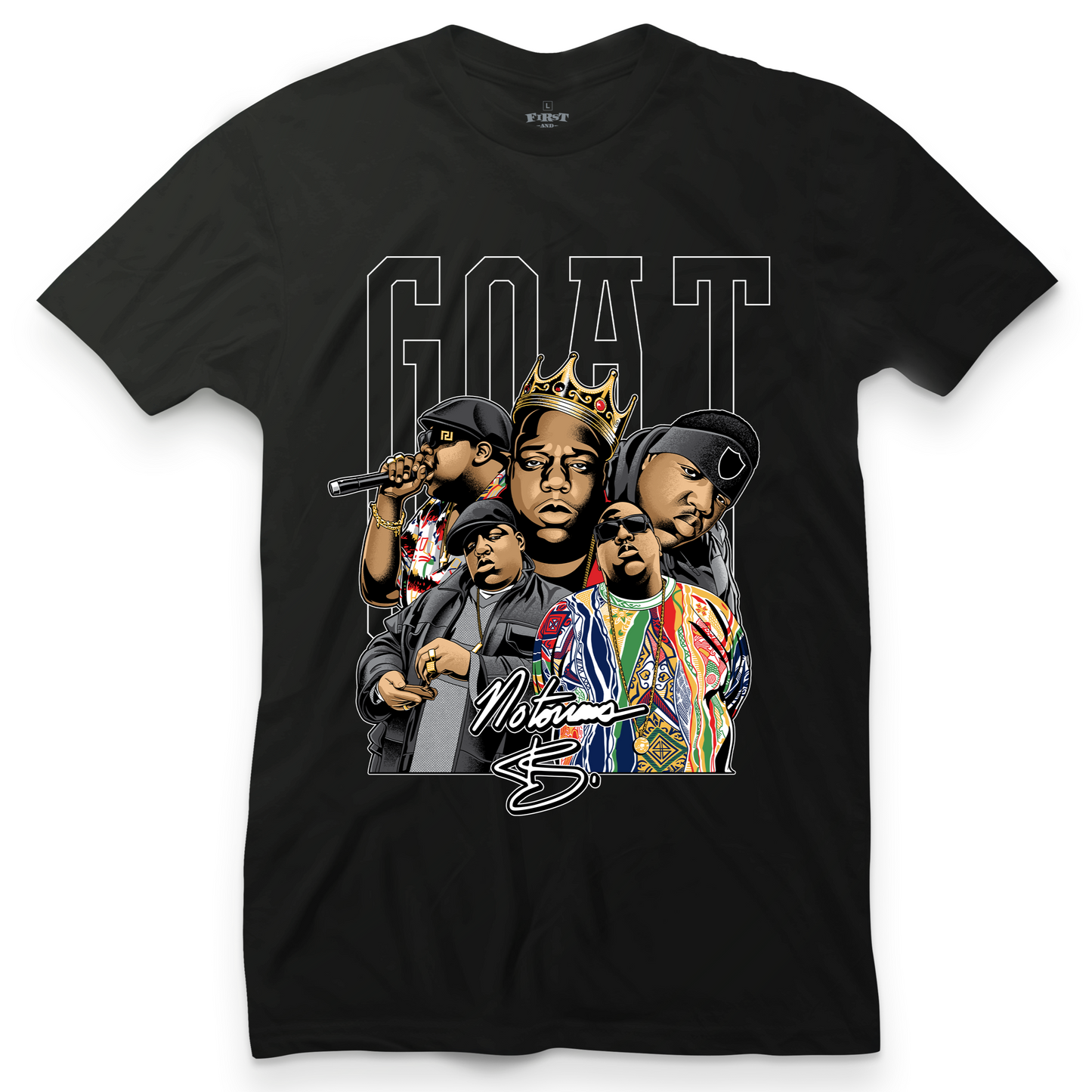 Notorious BIG GOAT Tee