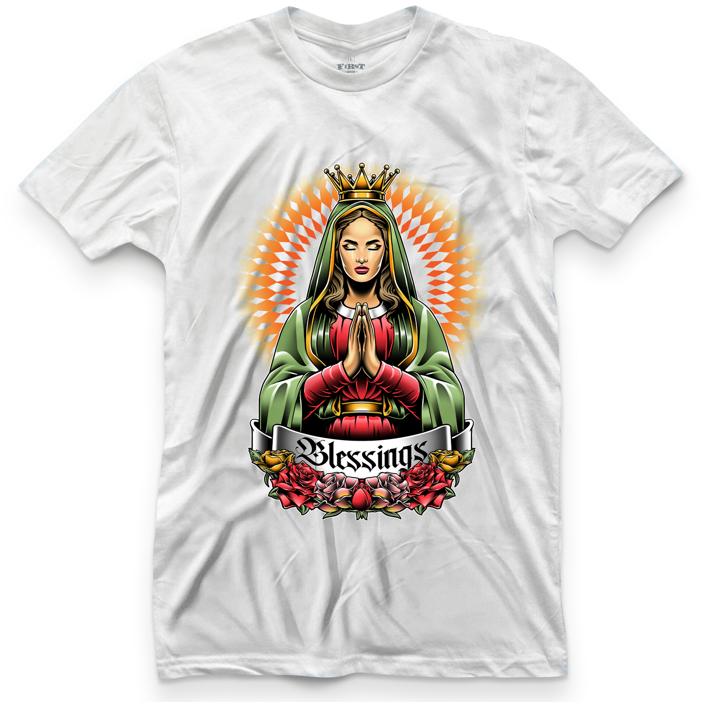 Virgin Mary Blessings Color Tee
