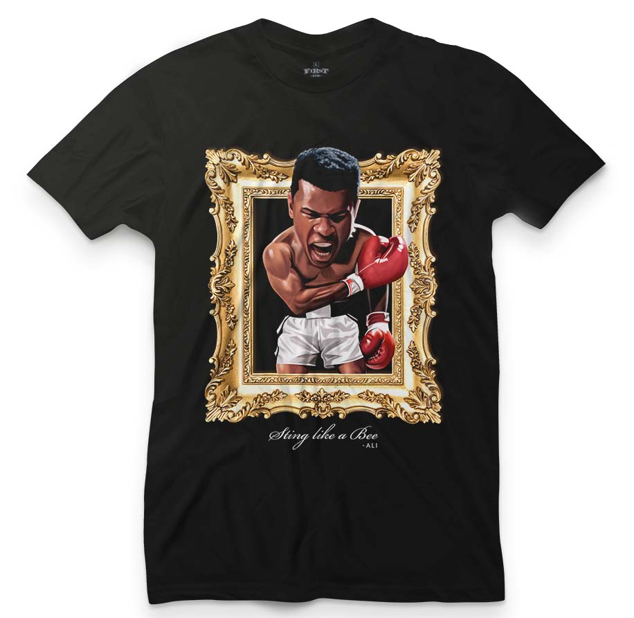 Muhammad Ali Framed Toon Tee