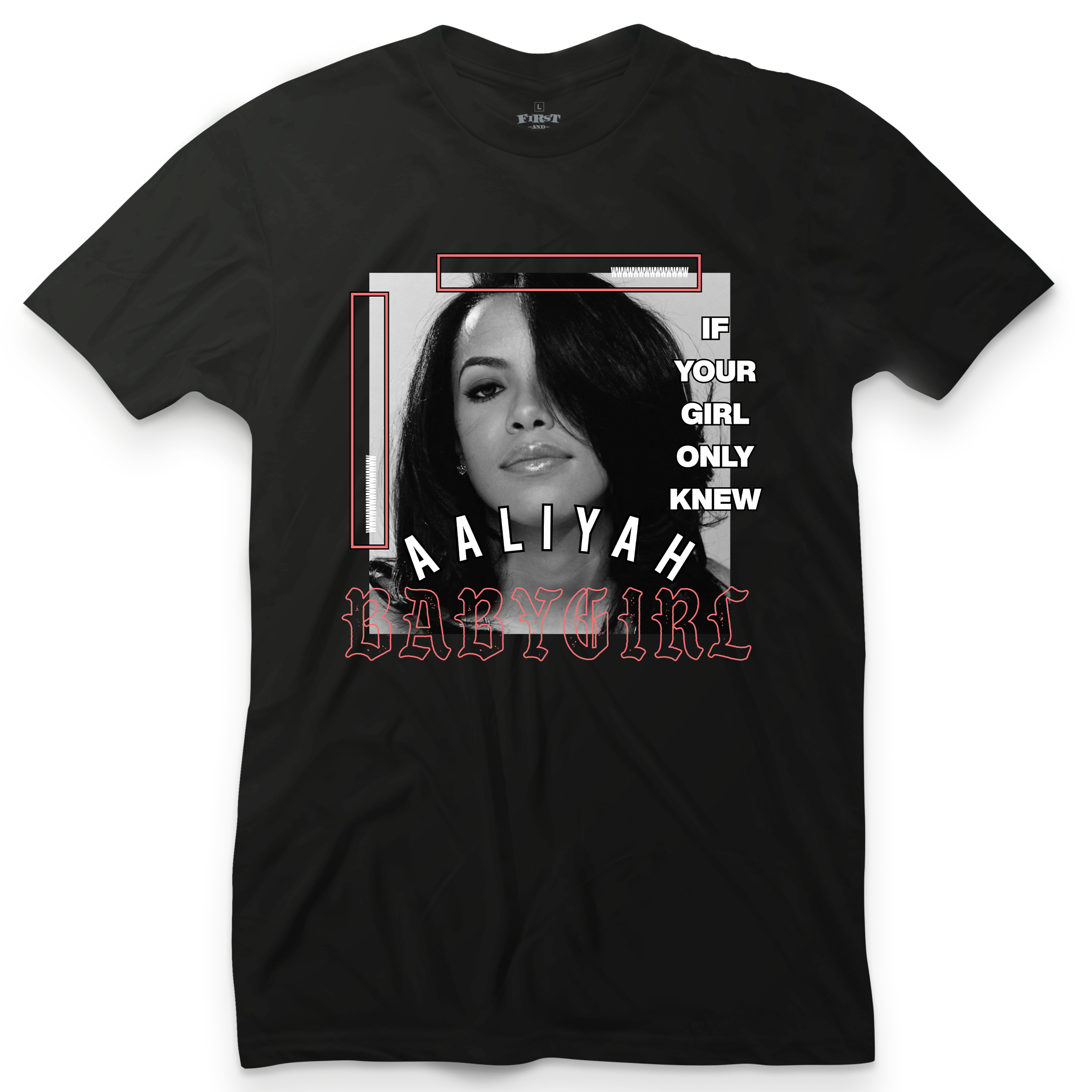 Aaliyah Portraits Tee