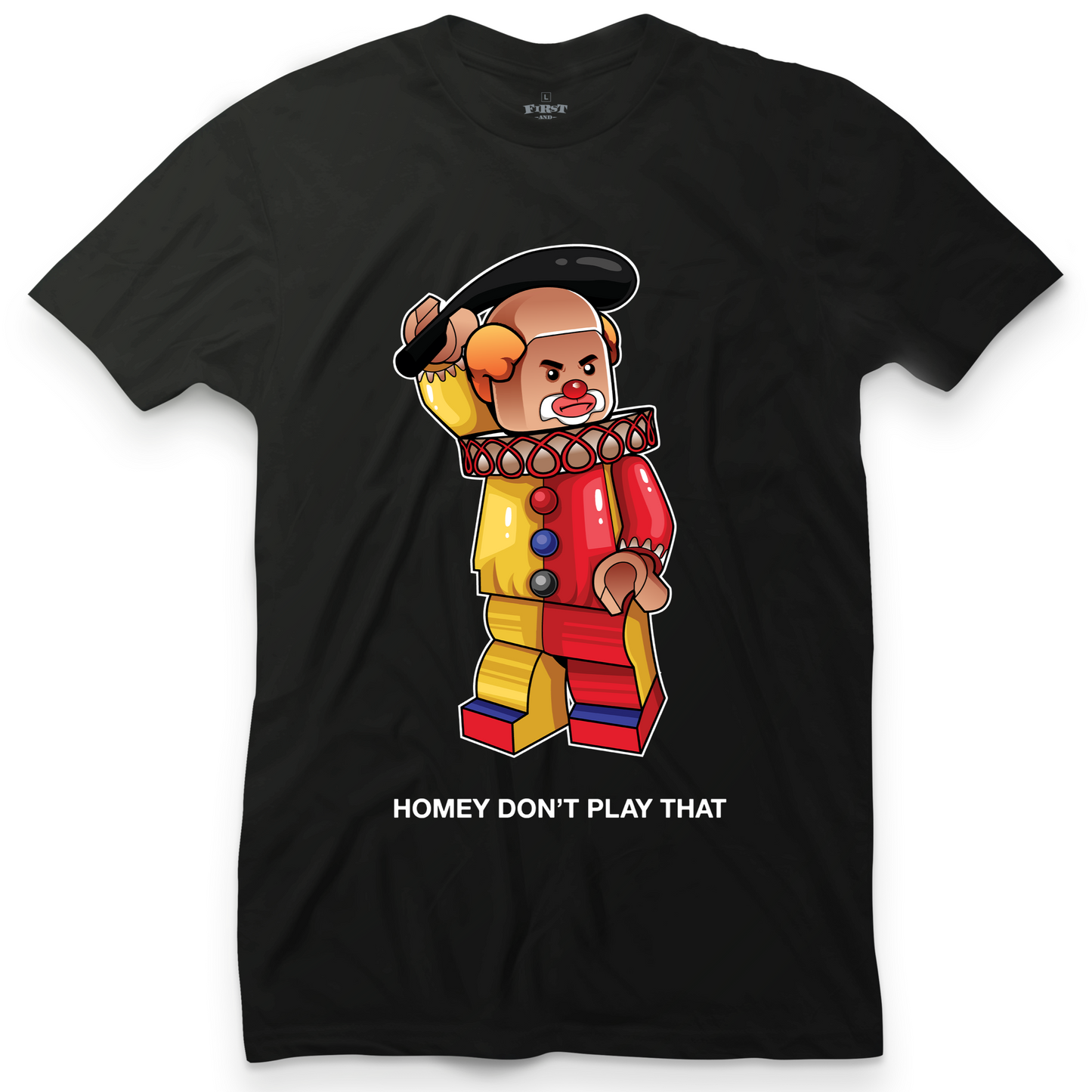Homey D. Clown Legos Tee