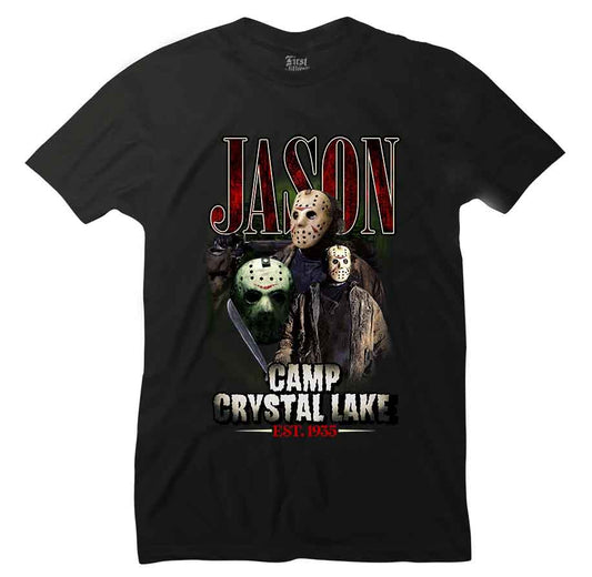 Jason Camp Crystal Lake Vintage Tee