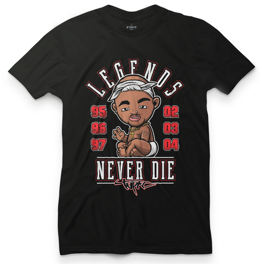 Pac Legends Never Die Tee