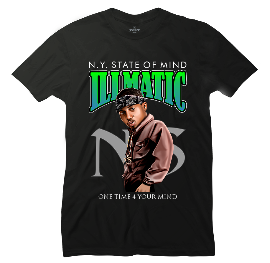 Nas Illmatic N.Y. State Of Mind Tee