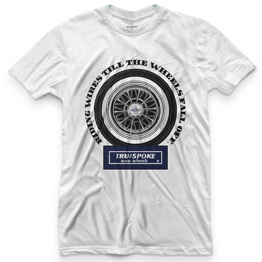 Riding Wires White Walls Tee