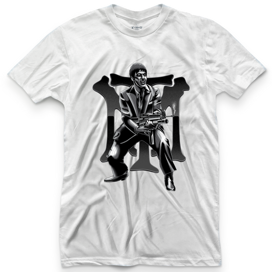 Scarface Greatest Silver Tee