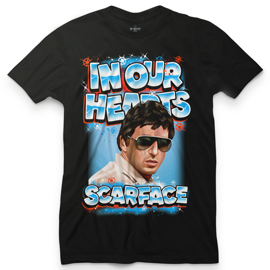 Scarface In Our Hearts Tee