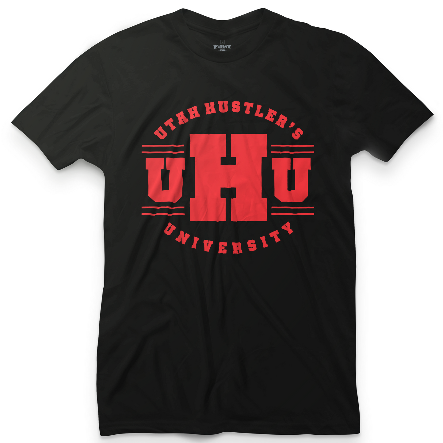 Utah Hustler's University Tee